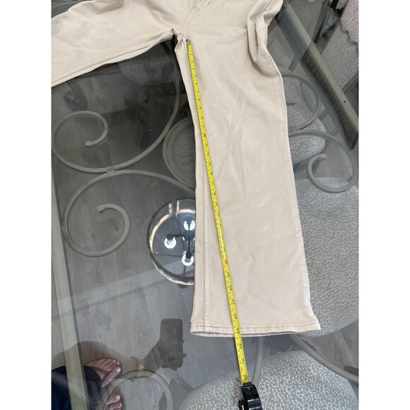 Old Navy Mens Khaki Boot-Cut Jeans 40X32 Built-In Flex Cotton Blend - Picture 5 of 5